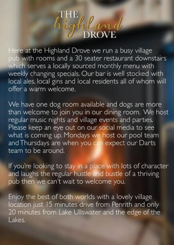 Fotografie z fotogalerie ubytování The Highland Drove v destinaci Great Salkeld