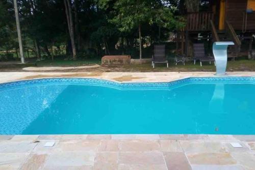 Bazén v ubytování Linda Fazenda Centenária - Conforto e charme nebo v jeho okolí