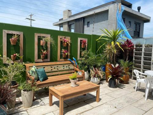 Zahrada ubytování Verão Perfeito no Condomínio Blue, Xangri-La