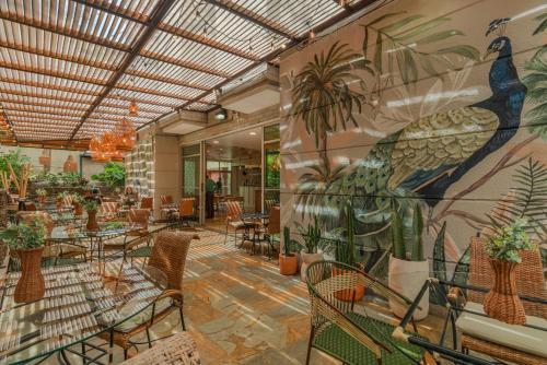 Posezení v ubytování Hotel Poblado Alejandria