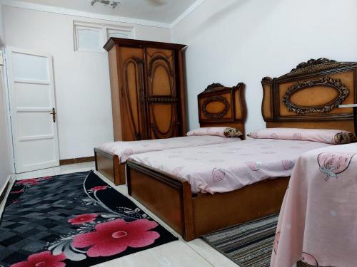 Postel nebo postele na pokoji v ubytování Unique apartment