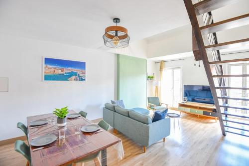 Le République - Beau duplex avec 2 ch hypercentre