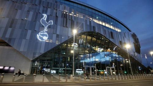 a large glass building with an apple sign on it at 4bedrooms house sleeps14 Garden&Parking Ably Stays in London