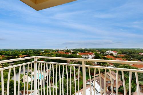 a view from the balcony of a condo at Luau 7010 in Destin