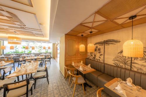 Restaurace v ubytování Hotel Faranda Express Soloy and Casino, a member of Radisson Individuals