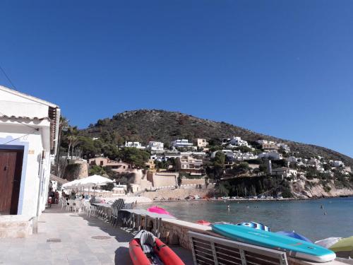 Apartamento en Moraira con piscina 100 m de la playa