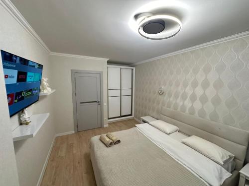 Krevet ili kreveti u jedinici u okviru objekta LUX Apartment CIRC 7