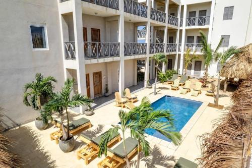 Πισίνα στο ή κοντά στο Belnem Breeze Kas Julia with Communal Pool