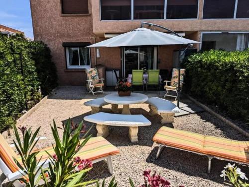 Résidence Embruns - Appartement 4 couchages avec belle terrasse à deux pas de la mer MAE-4631