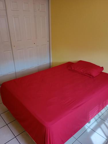 Ένα ή περισσότερα κρεβάτια σε δωμάτιο στο Estancia ideal para tu familia