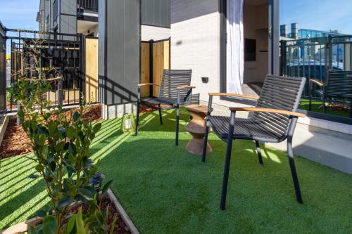 Κήπος έξω από το Charming Studio for 2 in the Central City