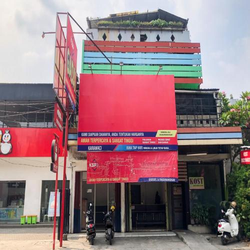 Bangunan di mana terletaknya hotel