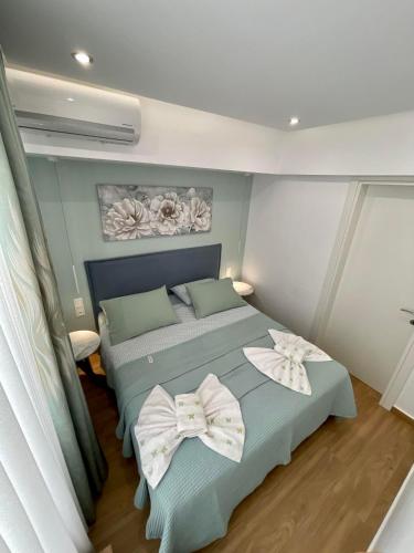 Postel nebo postele na pokoji v ubytování Anna's Home