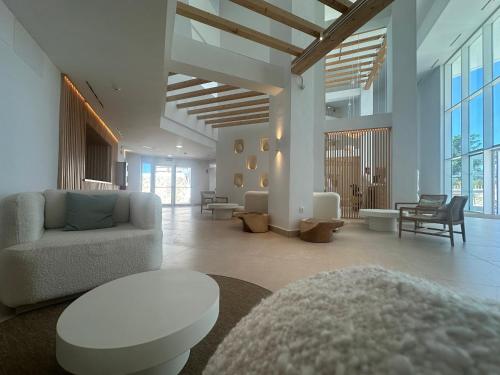 Posezení v ubytování Punta Candor Suites