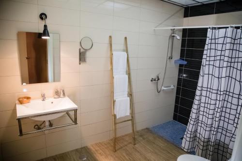 ห้องน้ำของ Hotel Laitau