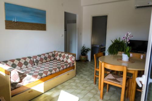 Χώρος καθιστικού στο Albatros Apartments