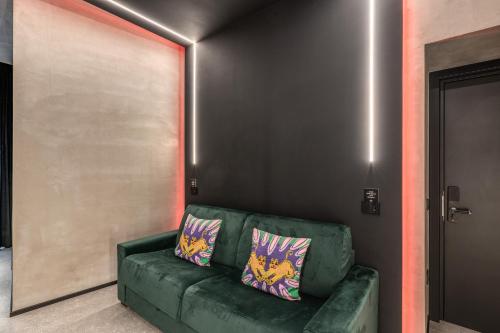 Χώρος καθιστικού στο Gallery Home