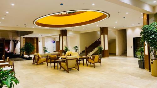Posezení v ubytování Pukhraj Club And Resort