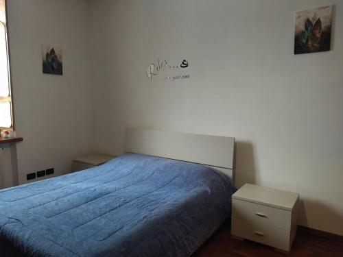 Ένα ή περισσότερα κρεβάτια σε δωμάτιο στο Casa ALBA & LUNE