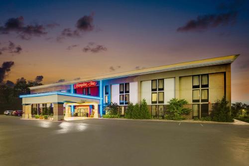 a large building with a building at Hampton Inn Rolla in Rolla