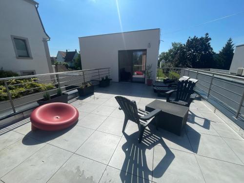 2 pièces avec terrasse