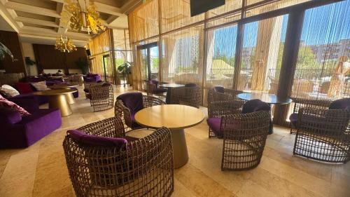 Luxury sea view, 5star Barcelo on Beachにあるシーティングエリア