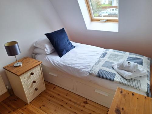 Postel nebo postele na pokoji v ubytování Comfortable House