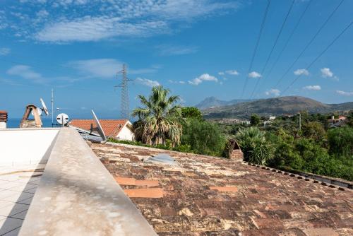 a view from the roof of a house at Villa Dora in Trabia