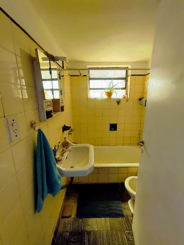 Koupelna v ubytování La casita azul, Tanti