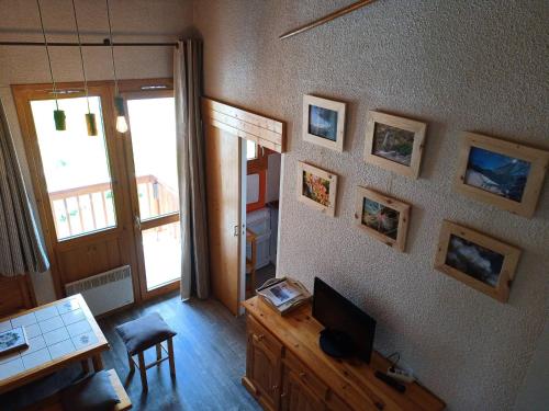Studio avec mezzanine proche des pistes à Plagne Village