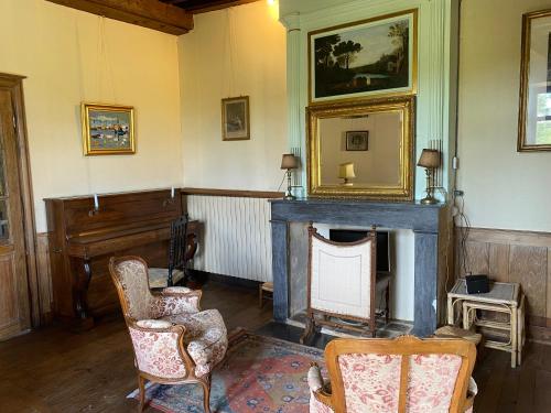 Fotografie z fotogalerie ubytování Château de Cibioux v destinaci Surin