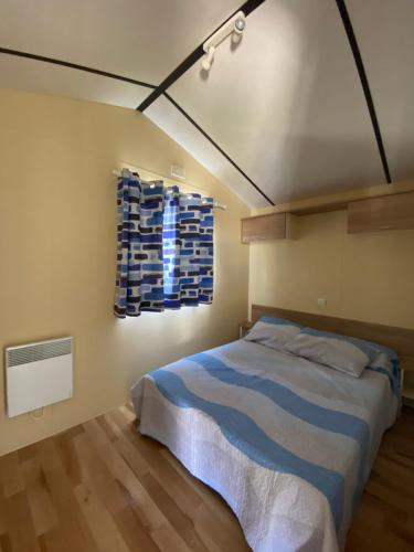 Postel nebo postele na pokoji v ubytování Casita la ilusión