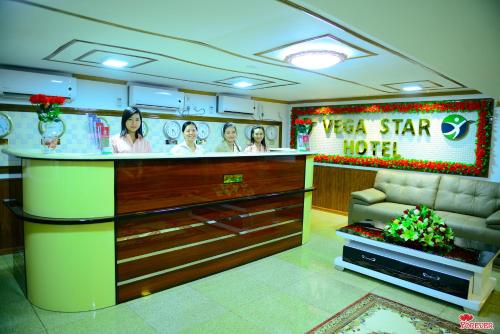 The lobby or reception area at Vega Star Hotel