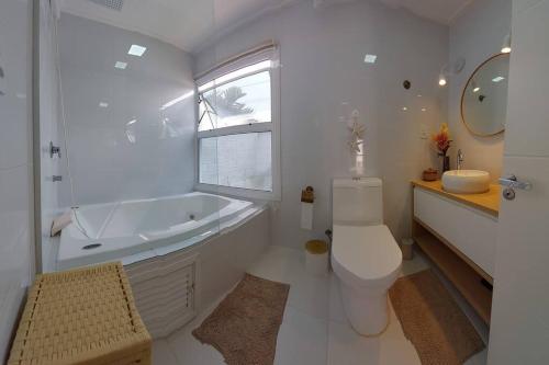 Koupelna v ubytování Loft garden com jacuzzi no Campeche