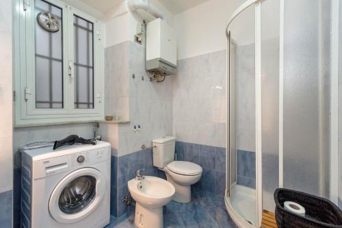 Ett badrum på Appartamento Spianata Castelletto