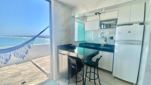 Dapur atau dapur kecil di Studio Sunset View