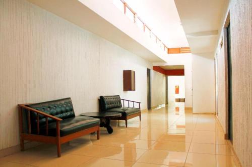 Posezení v ubytování OYO Hotel Plata,Fresnillo, Zacatecas