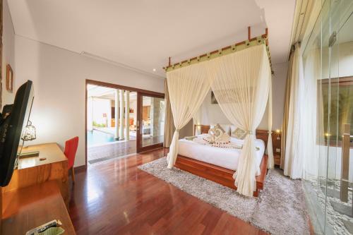 Katil atau katil-katil dalam bilik di The Kasih Villas & Spa