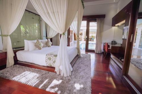 Katil atau katil-katil dalam bilik di The Kasih Villas & Spa