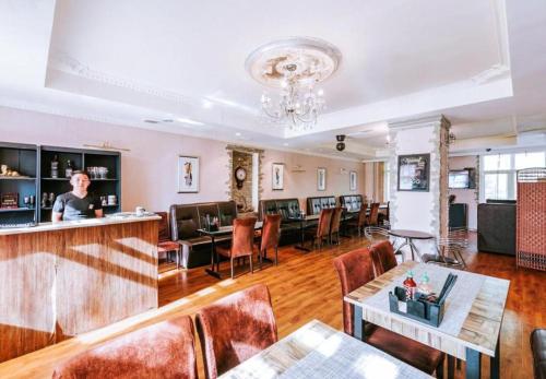 Posezení v ubytování Mika Hotel