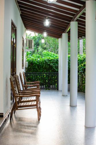Zahrada ubytování Villa Chandika