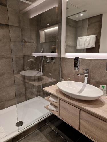 Koupelna v ubytování Ferienappartment Marianne