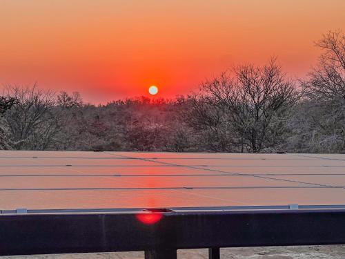 Amanecer o atardecer desde el lodge o alrededores