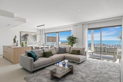 Nieuwbouwappartement La Cala de Mijas - 2 slaapkamers - uitzicht op golf en zee