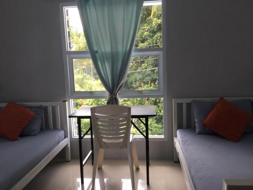Zona de estar de Ananas Samui Hostel