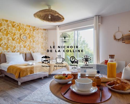 Le Nichoir de la Colline - Parking & Wifi