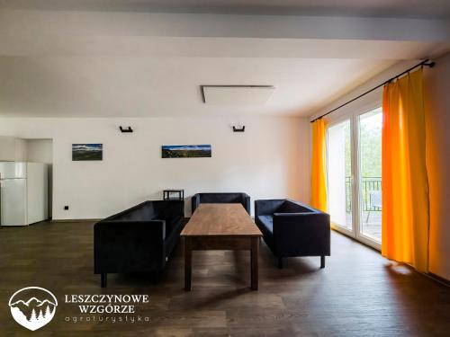 Ruang duduk di Agroturystyka Leszczynowe Wzgórze