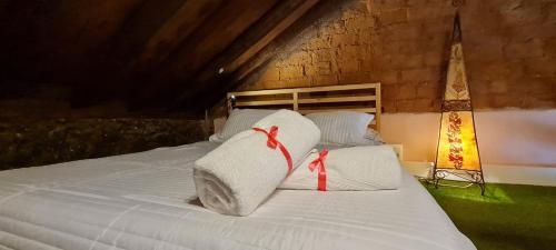 Postel nebo postele na pokoji v ubytování B&B La Laguna