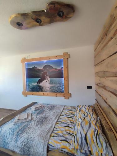 Postel nebo postele na pokoji v ubytování Apartman Andjeo