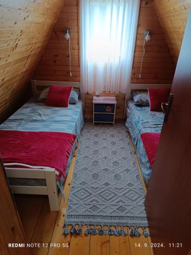 Llit o llits en una habitació de Vila Tmajevci